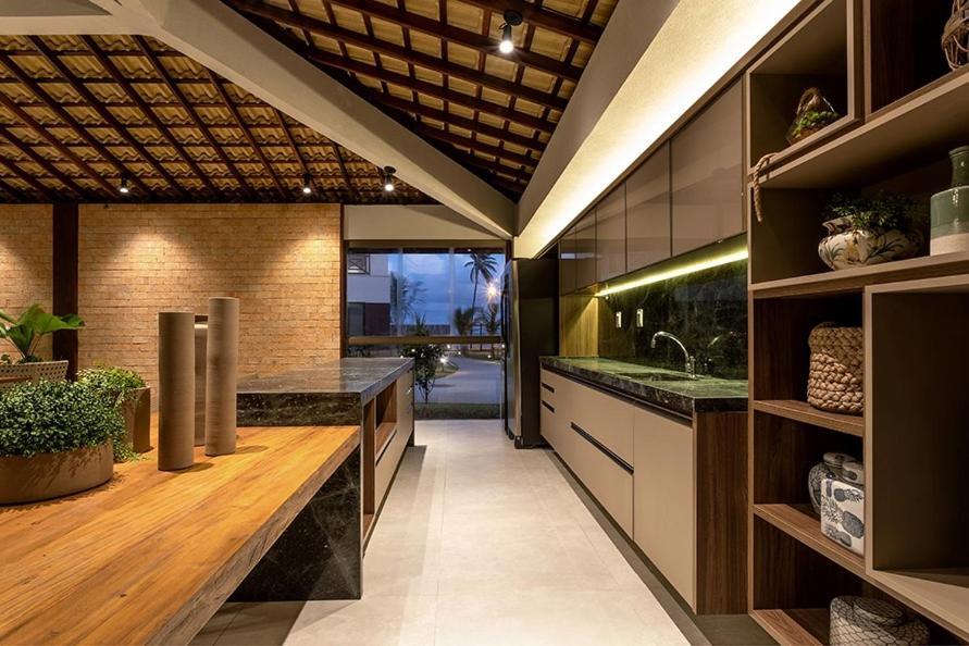Апартаменты Maravilhoso Garden Imbassai Pe Na Areia Bahia Litoral Экстерьер фото